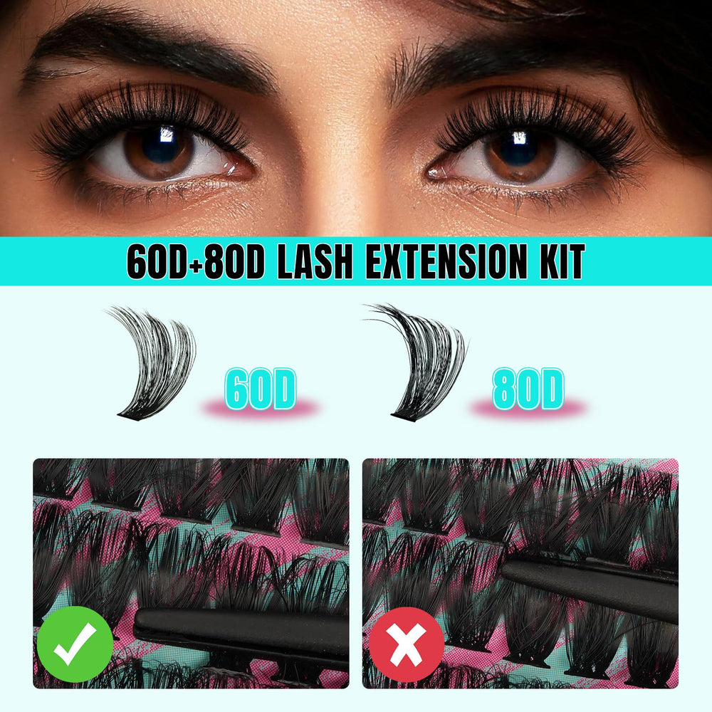 AMZGIRL LASH application steps for easy DIY use