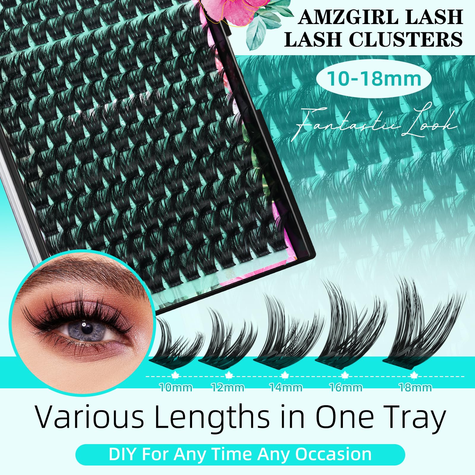 AMZGIRL lash applicator helps precise placement of clusters