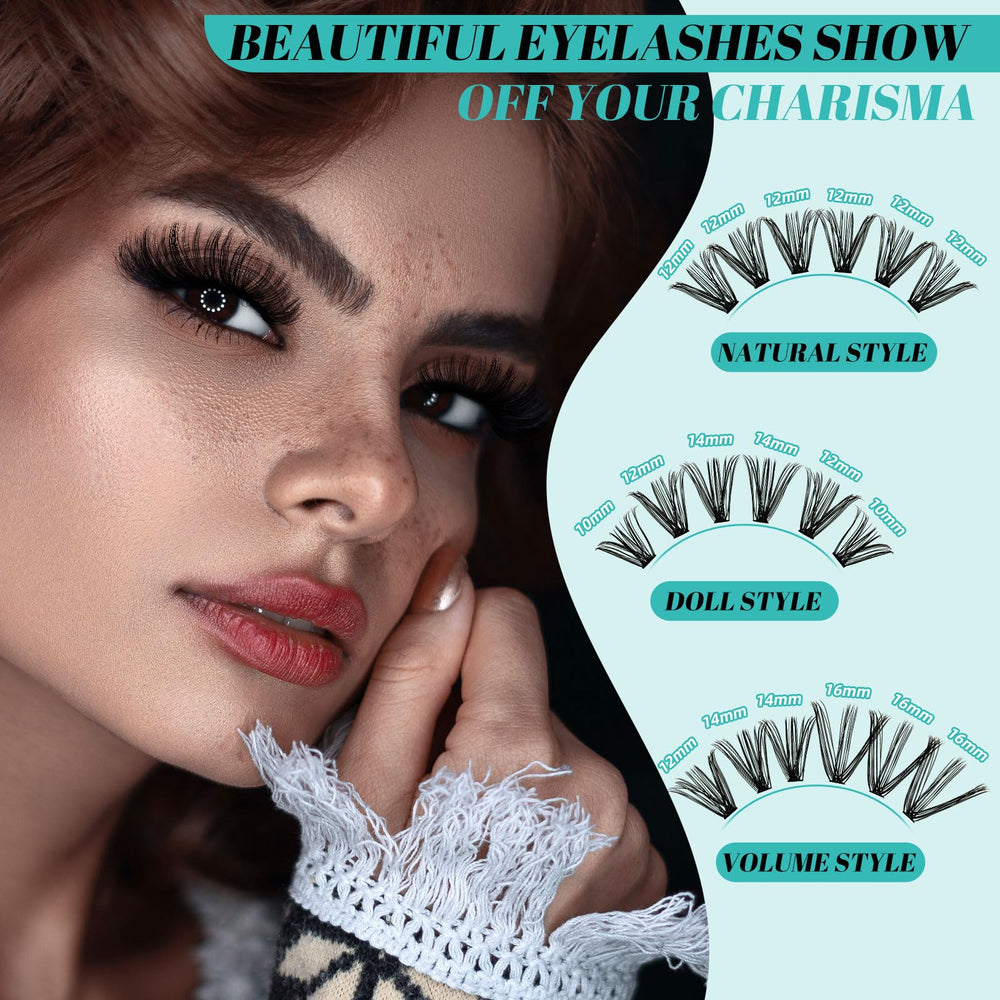 AMZGIRL LASH at-home application guide helps flawless results.