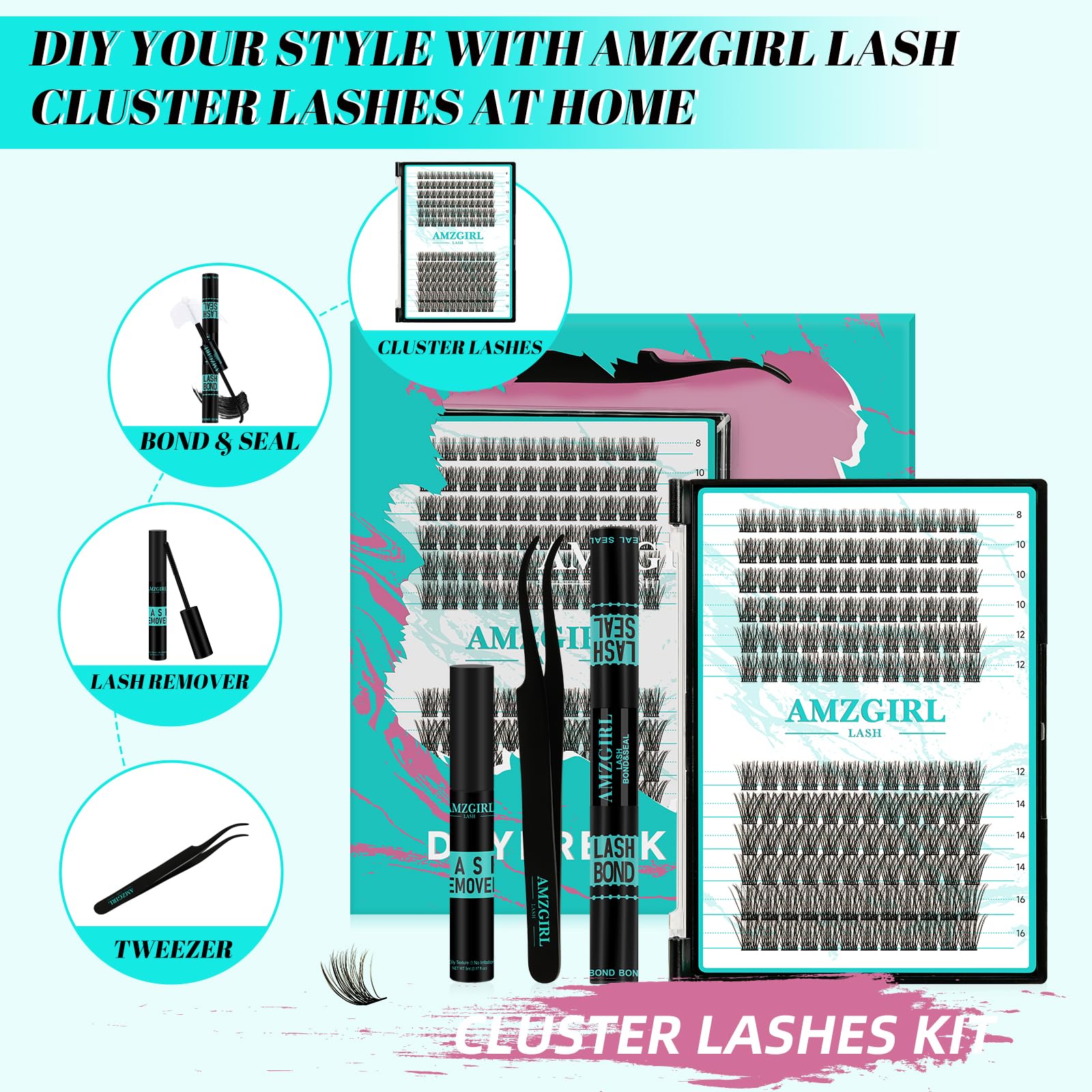 AMZGIRL LASH bond and seal shown for long-lasting hold