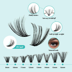 AMZGIRL lash bond and seal for long-lasting hold.