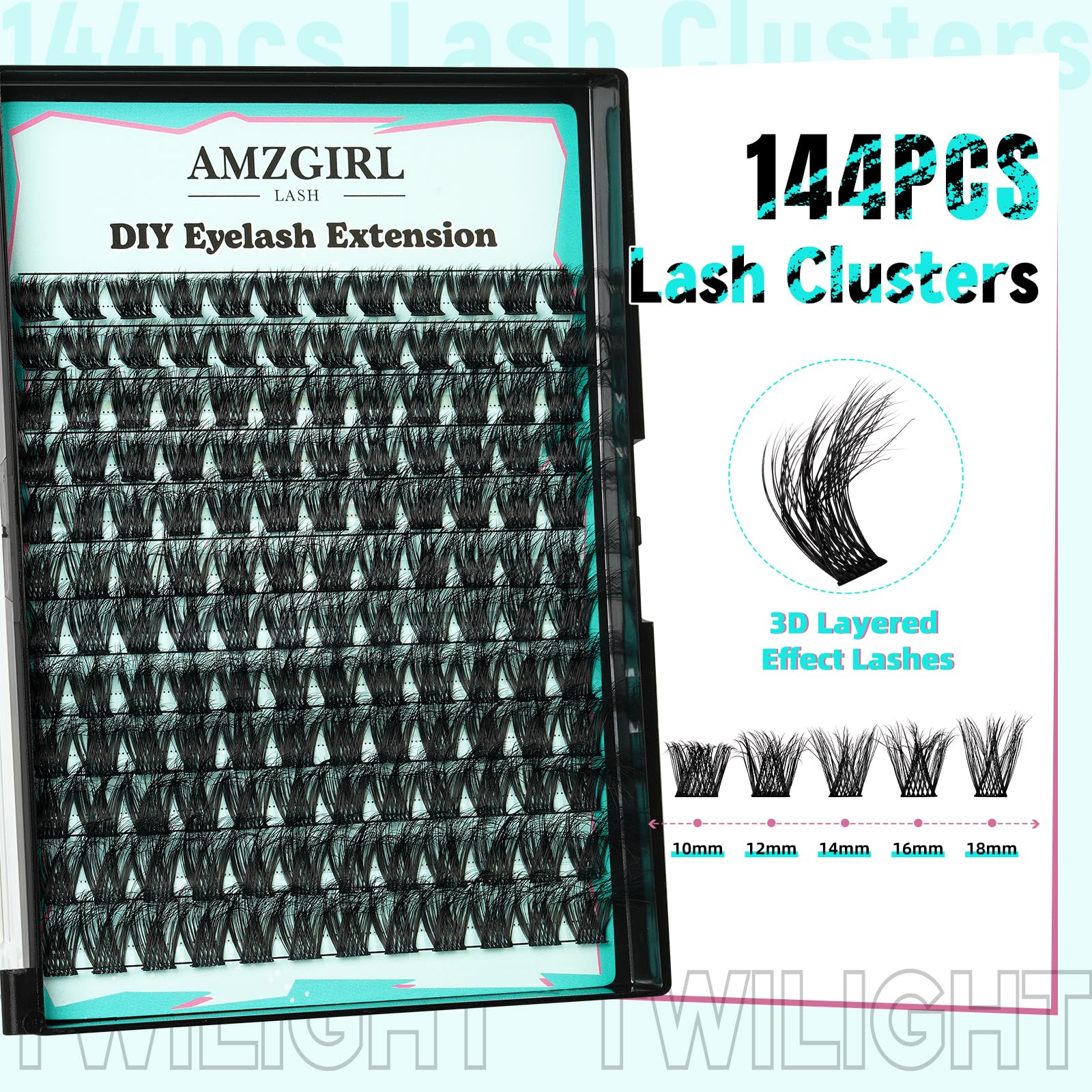 AMZGIRL LASH bond and seal bottles for secure wear