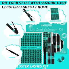 AMZGIRL LASH bond and seal glue, gentle formula for secure, long-lasting lashes.