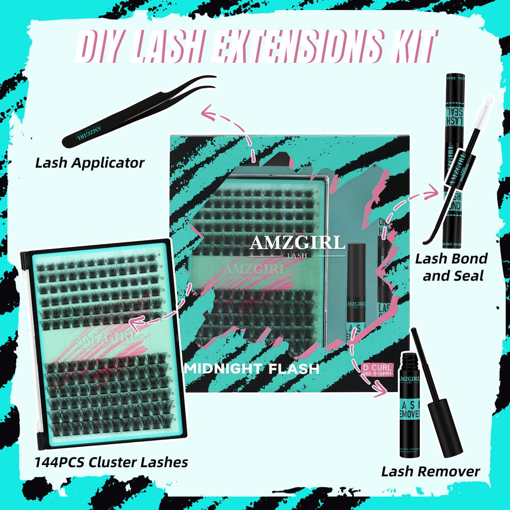 AMZGIRL LASH bond and seal ensures durable hold without heaviness.