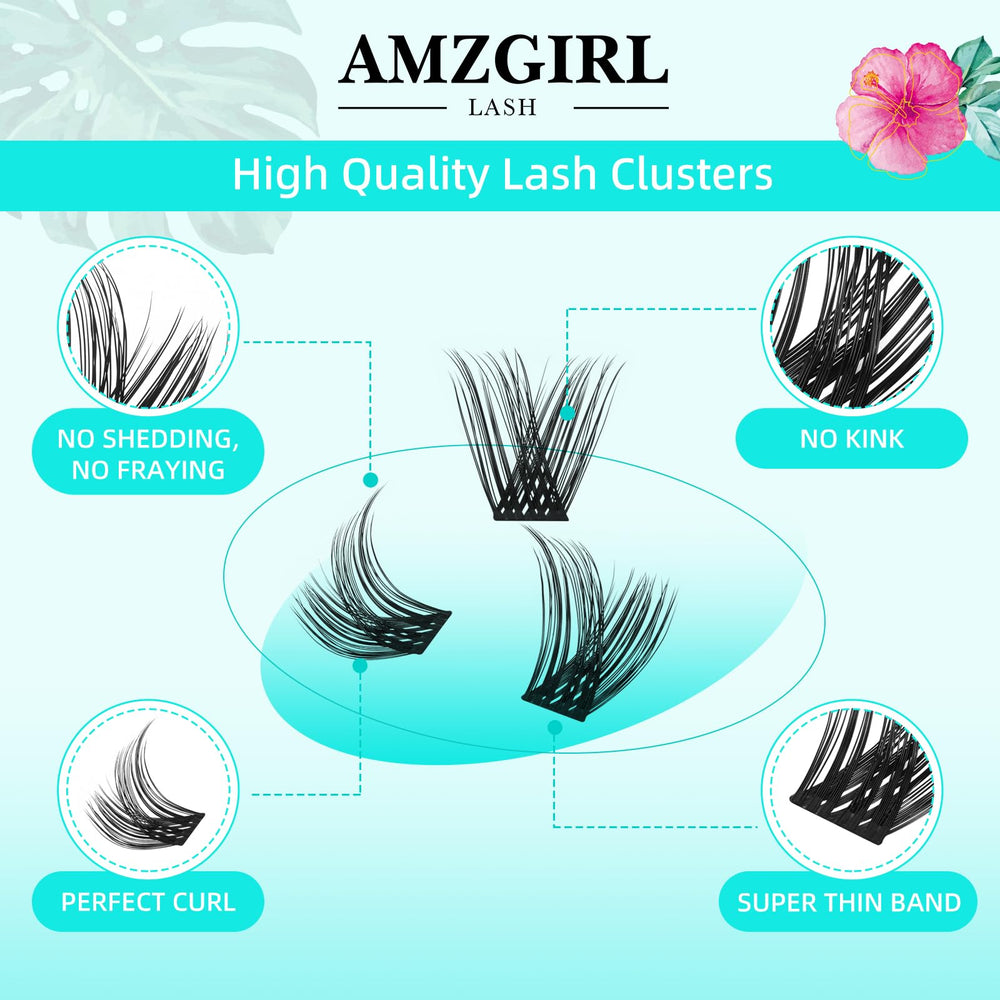 AMZGIRL LASH spiky anime style for bold eye definition.