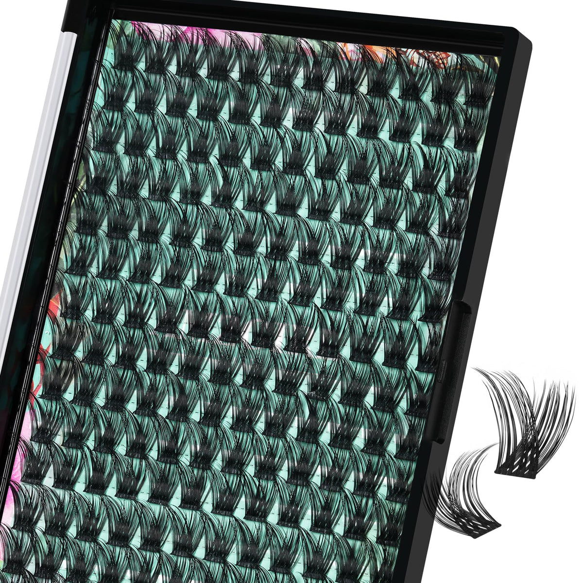 AMZGIRL LASH wet-look lash clusters for quick at-home drama.