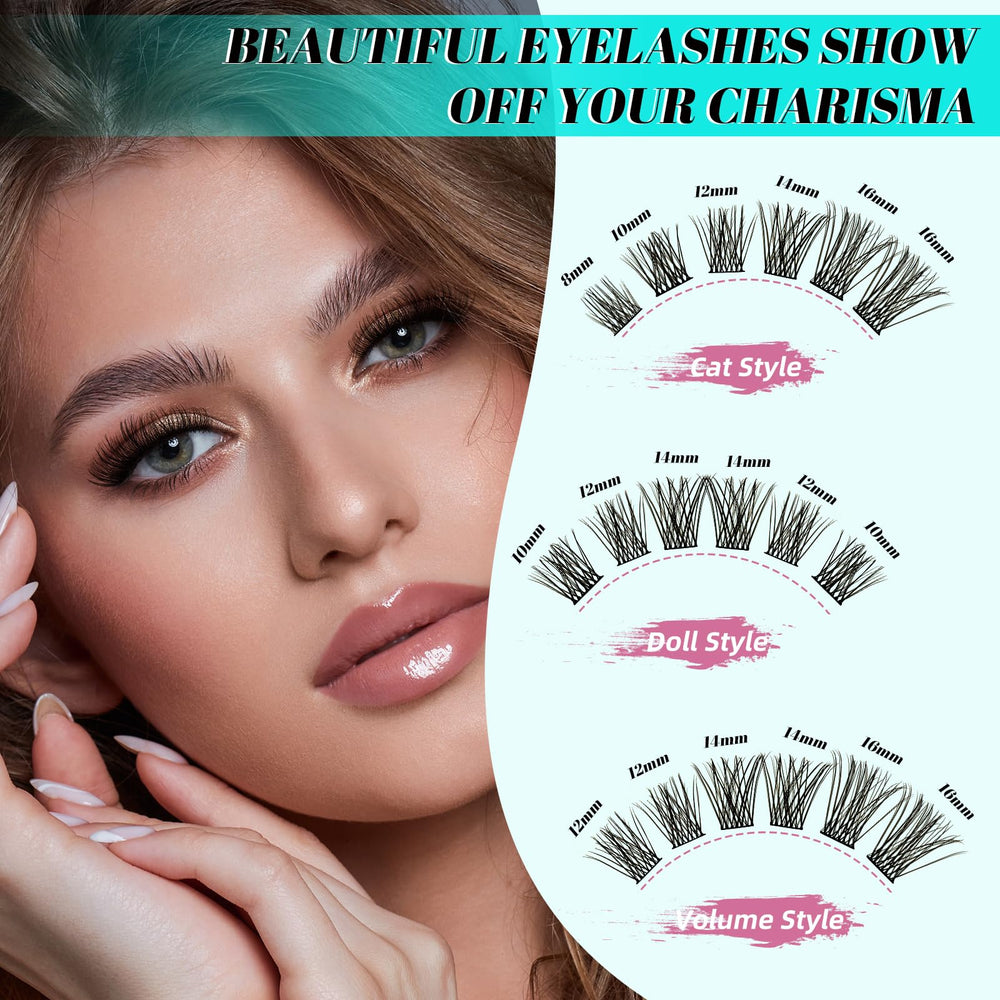 AMZGIRL LASH DIY at-home kit enables versatile lash looks
