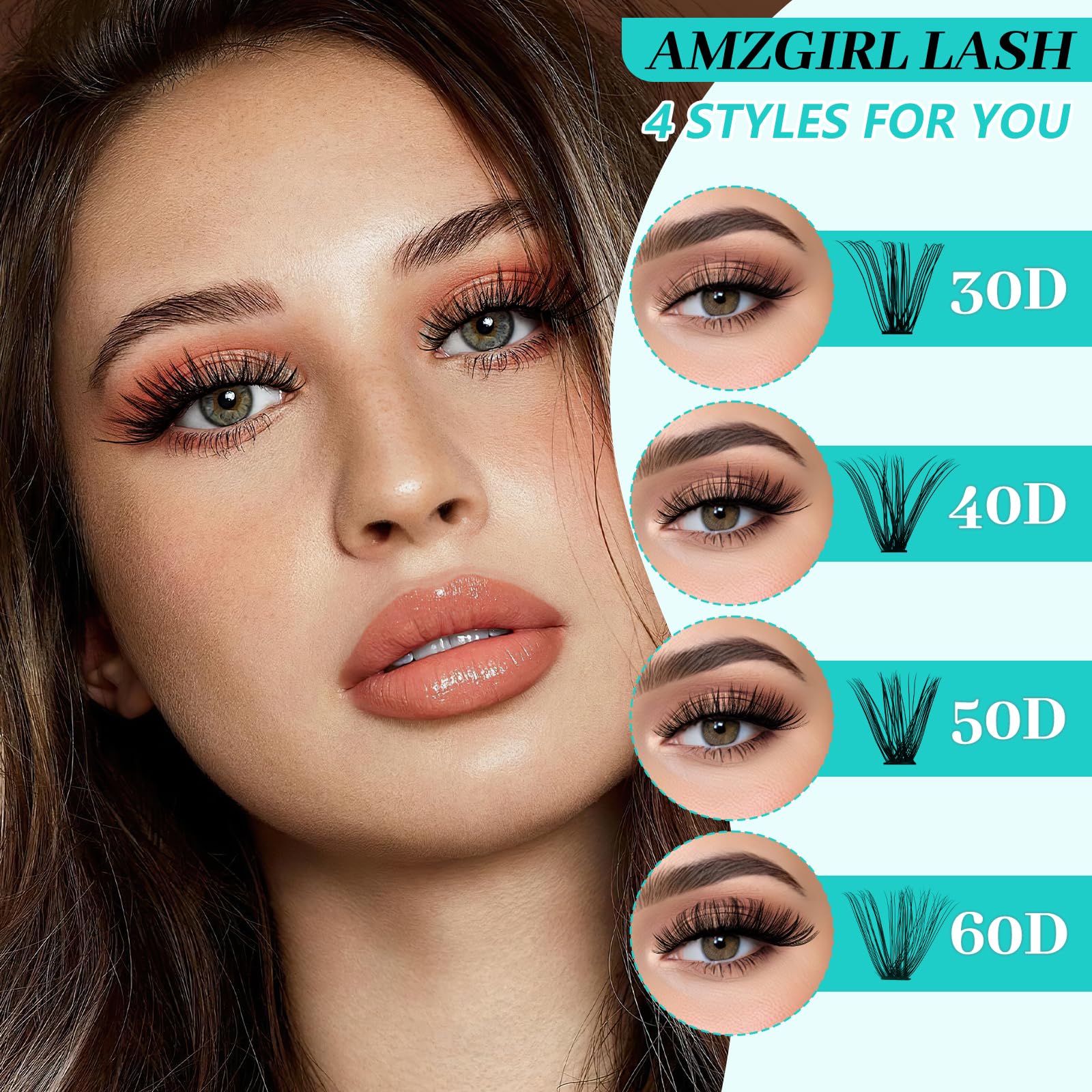 AMZGIRL LASH DIY styles for quick, customizable looks