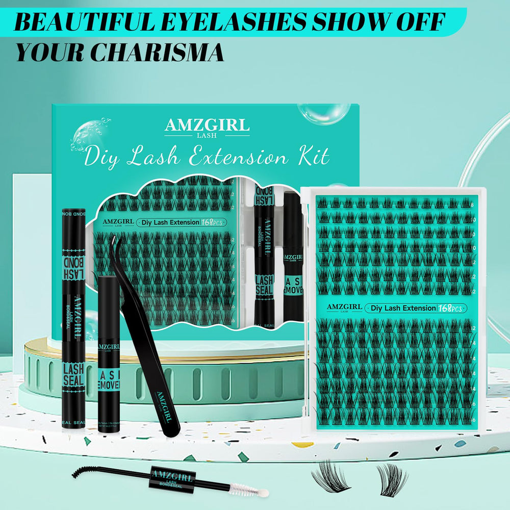 AMZGIRL LASH 45° ergonomic tweezers, effortless control during lash application.