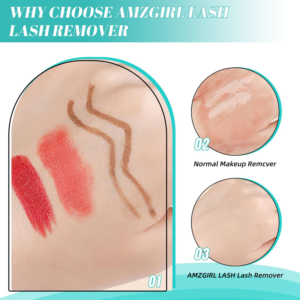 AMZGIRL LASH remover quick action dissolves glue in seconds