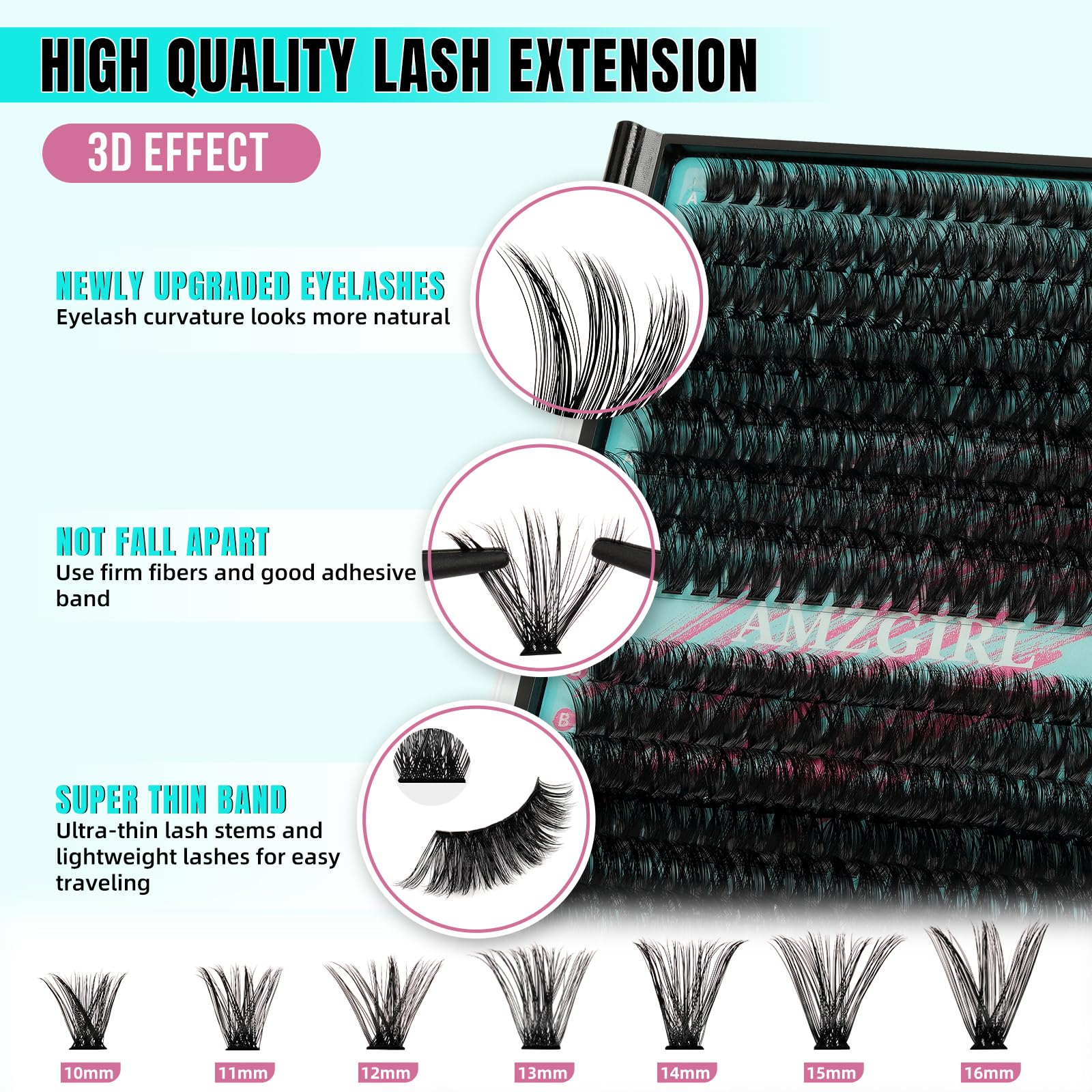 AMZGIRL lash remover safely detaches clusters