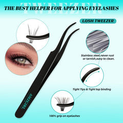 AMZGIRL LASH remover for gentle cleanup after extensions