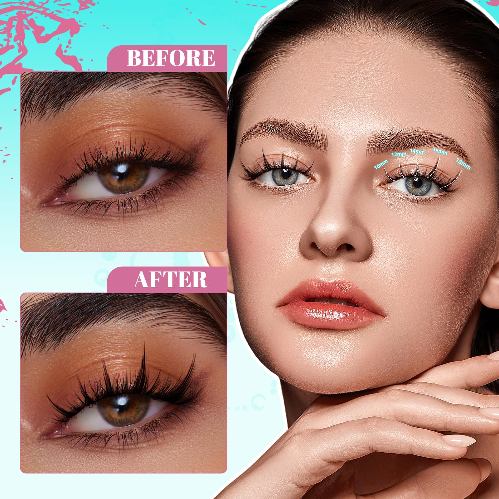 AMZGIRL LASH Reusable clusters for multiple wears with care