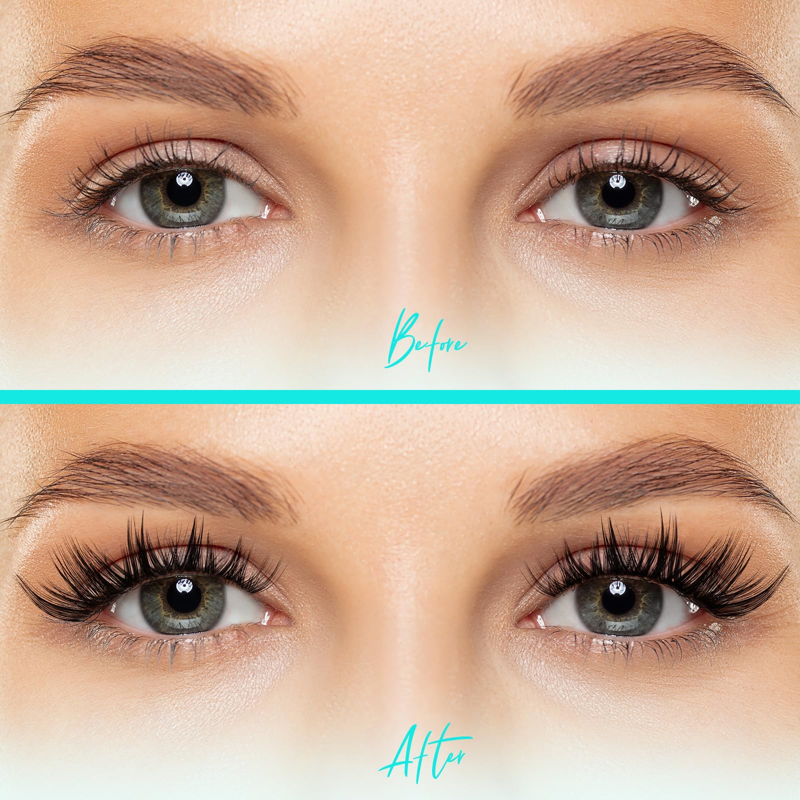 AMZGIRL LASH Wet look effect creates a glossy finish for photos