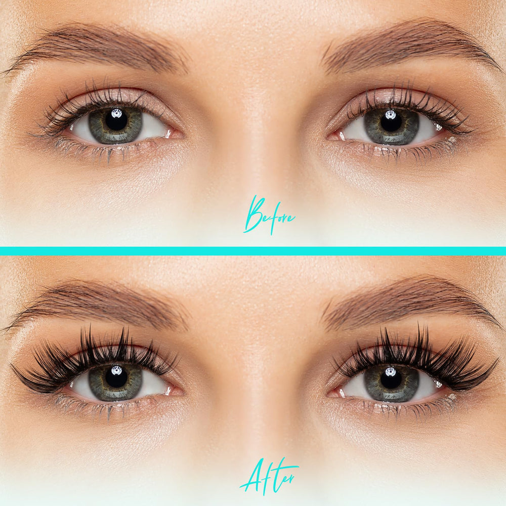 AMZGIRL LASH Wet look effect creates a glossy finish for photos
