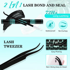 AMZGIRL LASH Ultra-thin band for a comfortable, seamless blend.