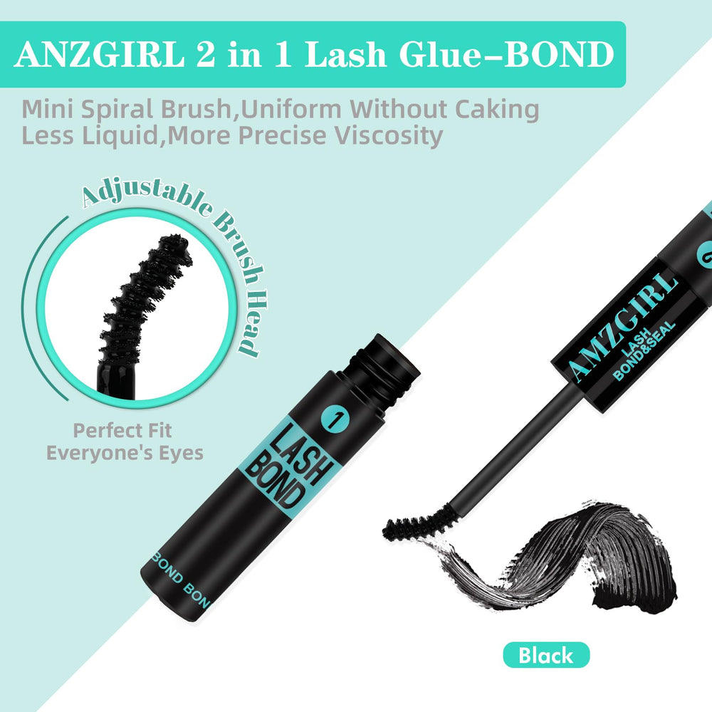 AMZGIRL LASH waterproof bond provides confidence in long wear
