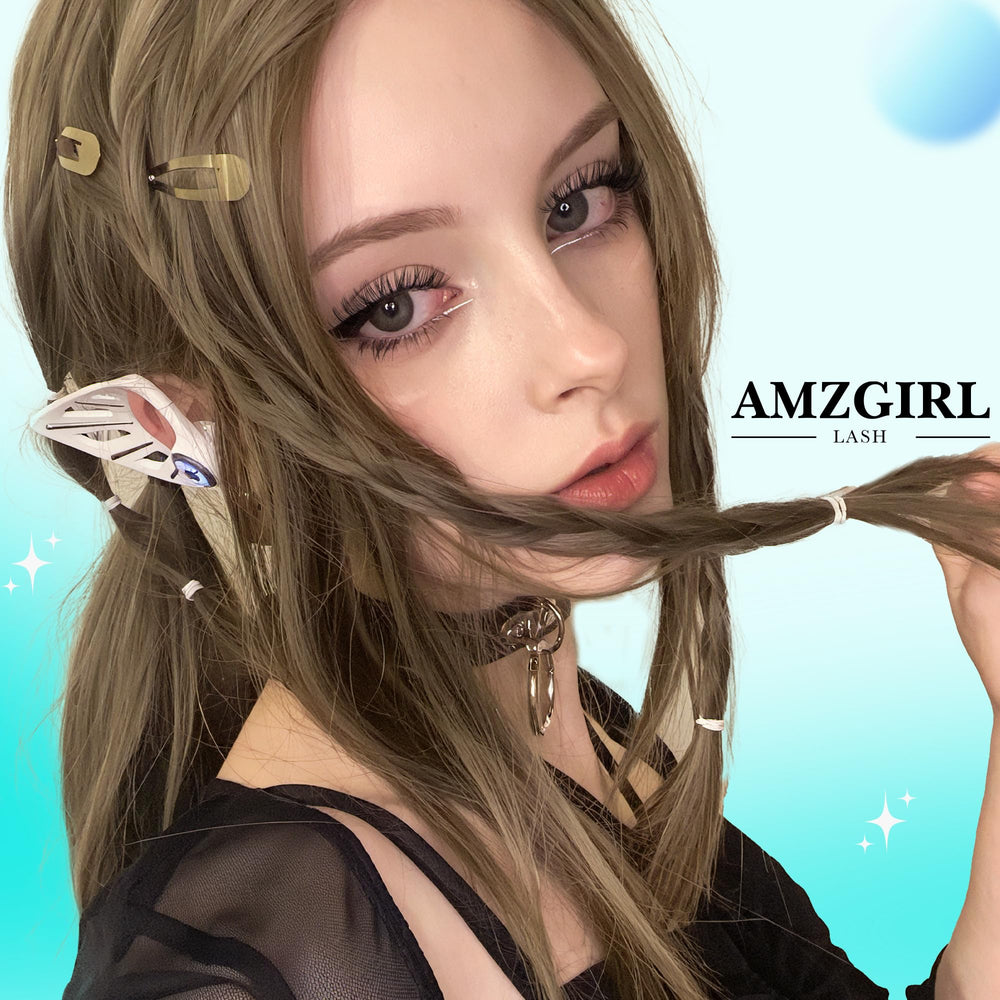 AMZGIRL LASH waterproof cosplay kit for daily wear and events