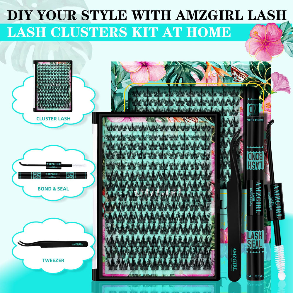 AMZGIRL LASH manga lashes 10-18mm lengths for customizable looks