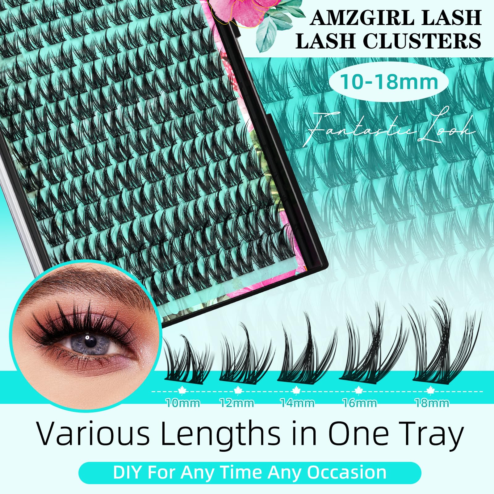 AMZGIRL LASH ultra-thin band lashes blend seamlessly with natural lashes