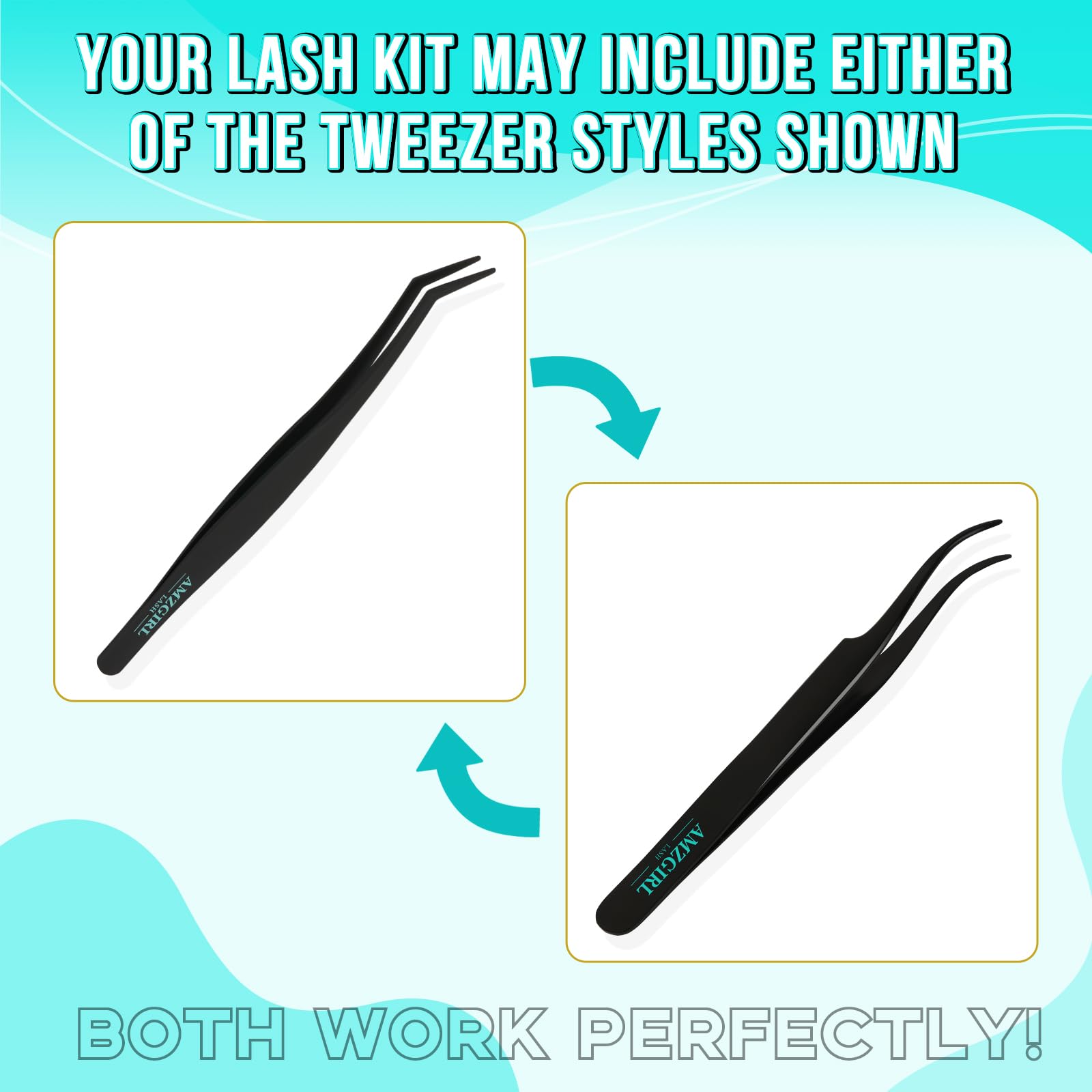 AMZGIRL waterproof bond helps lashes stay in place