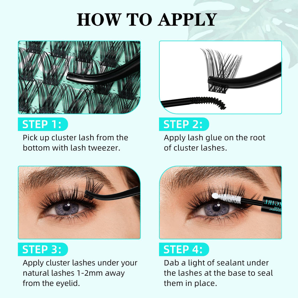 AMZGIRL LASH Waterproof Bond & Seal prevents smudging during wear