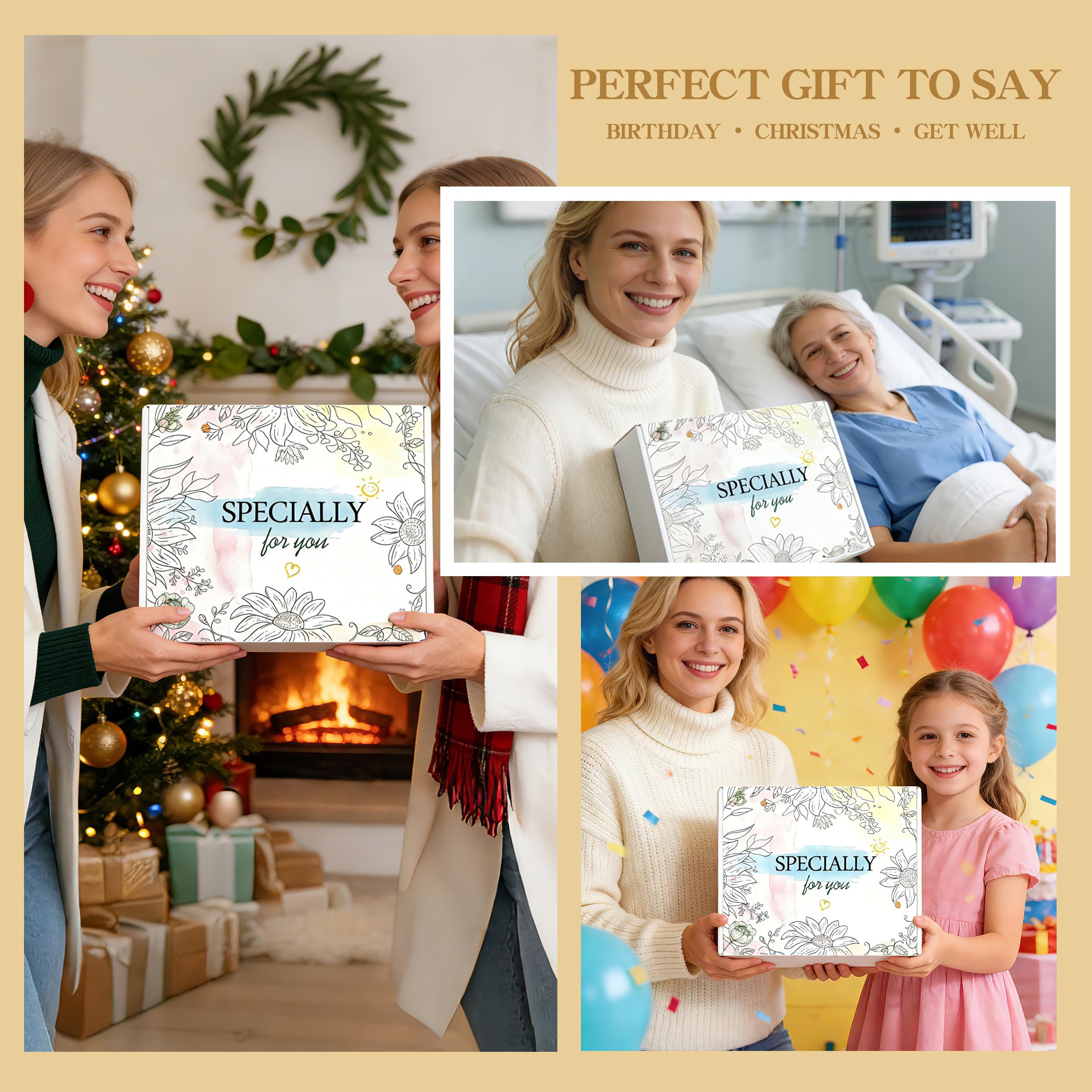 Amzsudy fuzzy cozy socks add warmth and comfort at home.