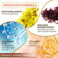 Ana Calés witch hazel eye patches depuff and soothe skin