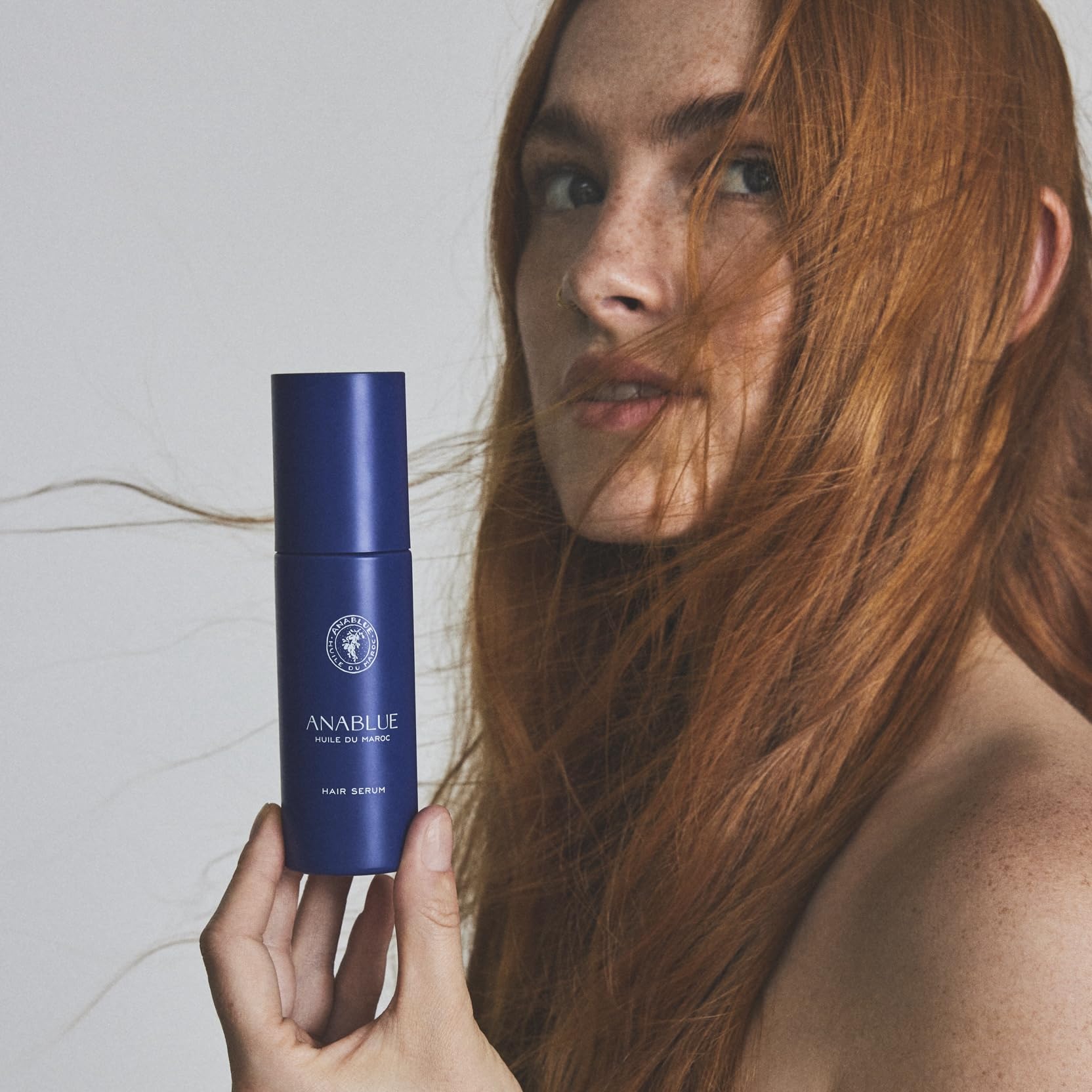 Anablue Hair Serum silicone-free formula supports natural texture.