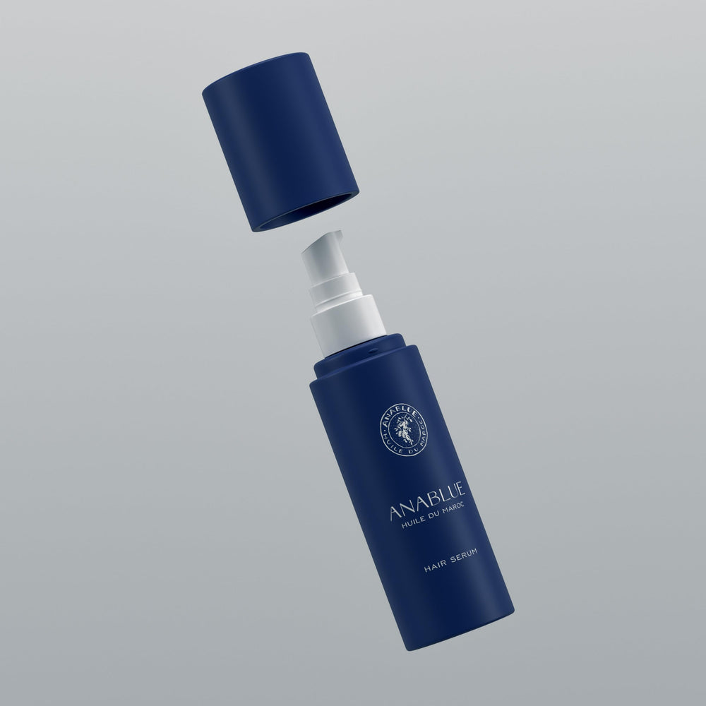 Anablue Hair Serum divine floral scent for daily use.