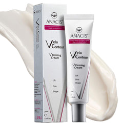 Anacis Advanced Neck Cream tube close-up highlighting premium packaging and rich hydration