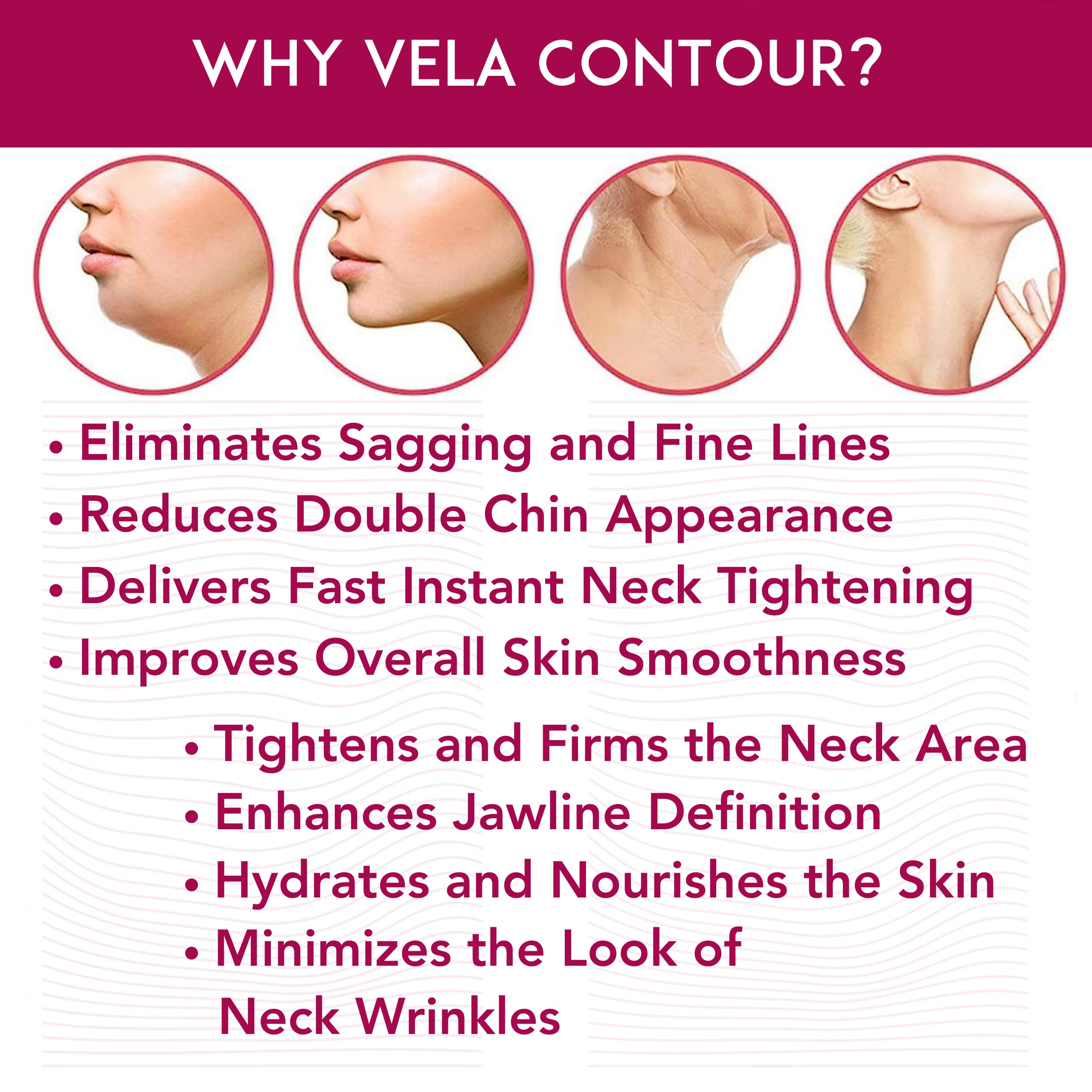 Silky texture of Anacis neck serum shown as a dab for hydration
