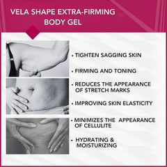 Anacis anti-cellulite hot body cream spread on skin demonstrates smooth texture and quick absorption.