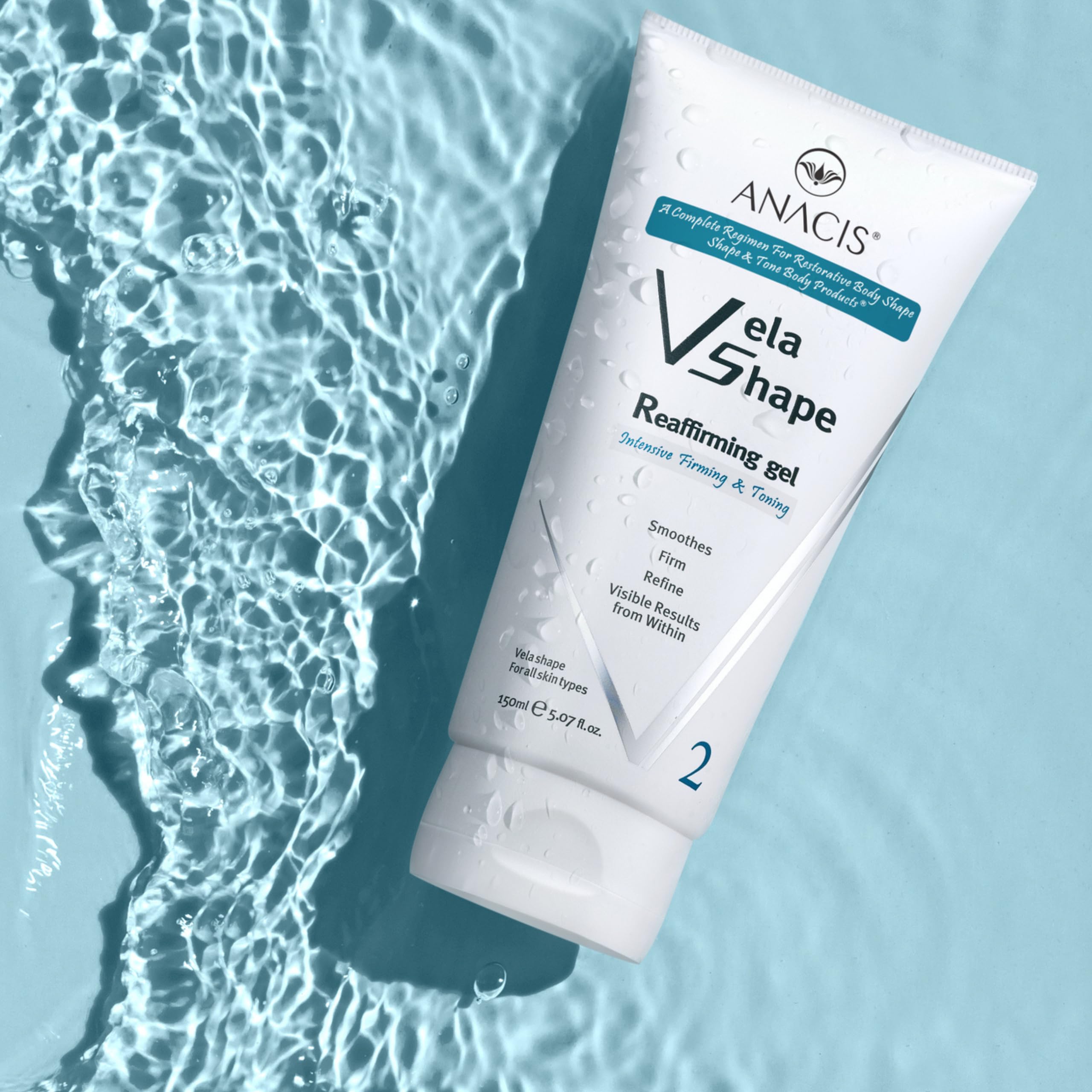 Anacis botanical ingredients close-up highlighting soothing hydration.