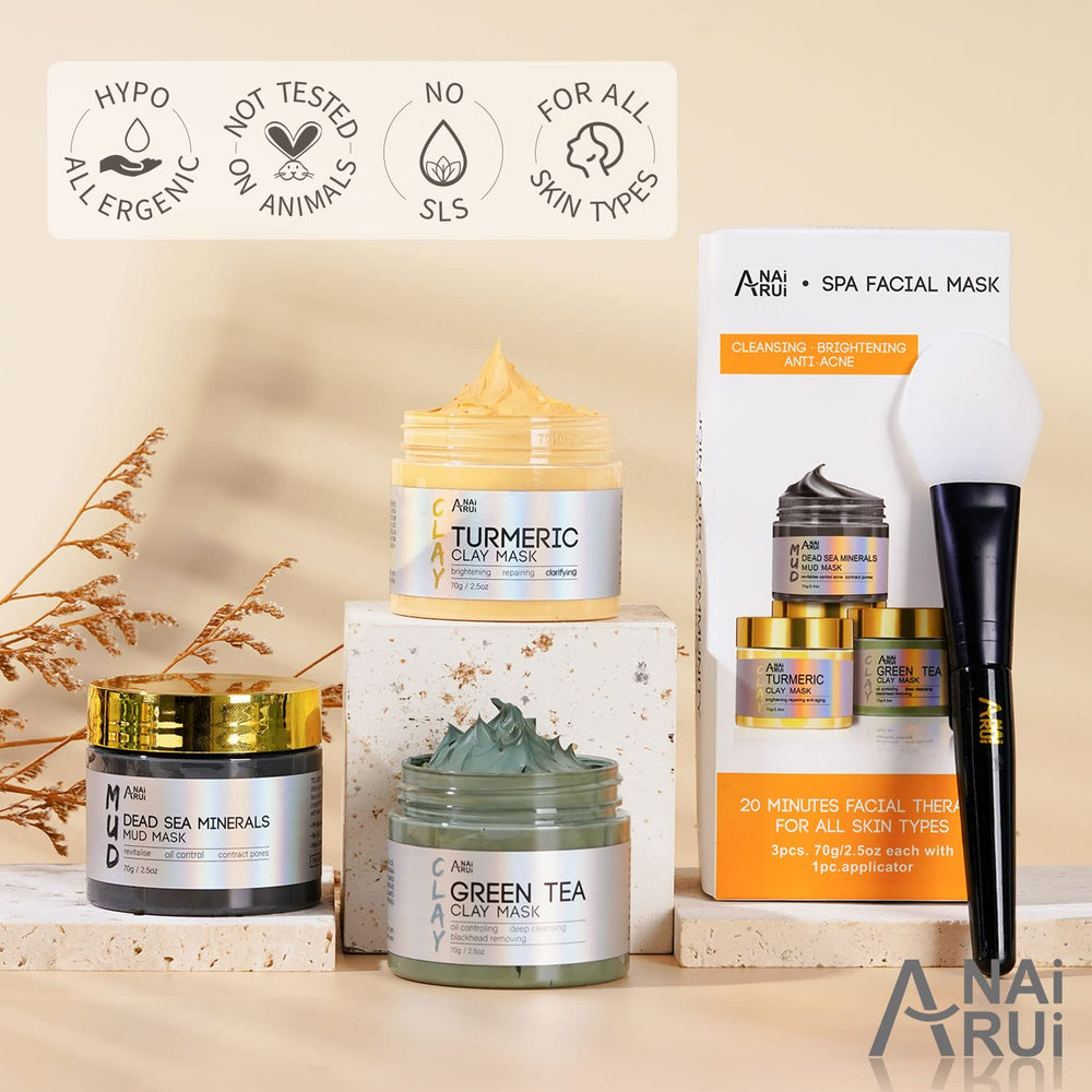After-use skin feels hydrated and soft with ANAI RUI masks