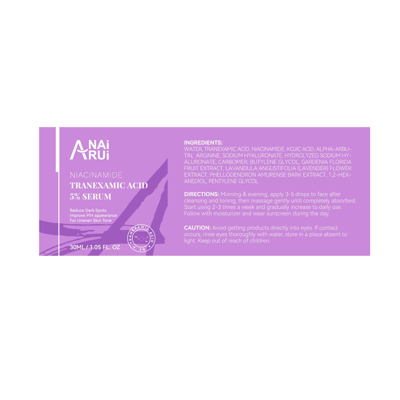ANAI RUI compact packaging front view on a clean surface.