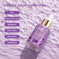 ANAI RUI hyaluronic acid moisturizer scene showing hydration and plumpness.