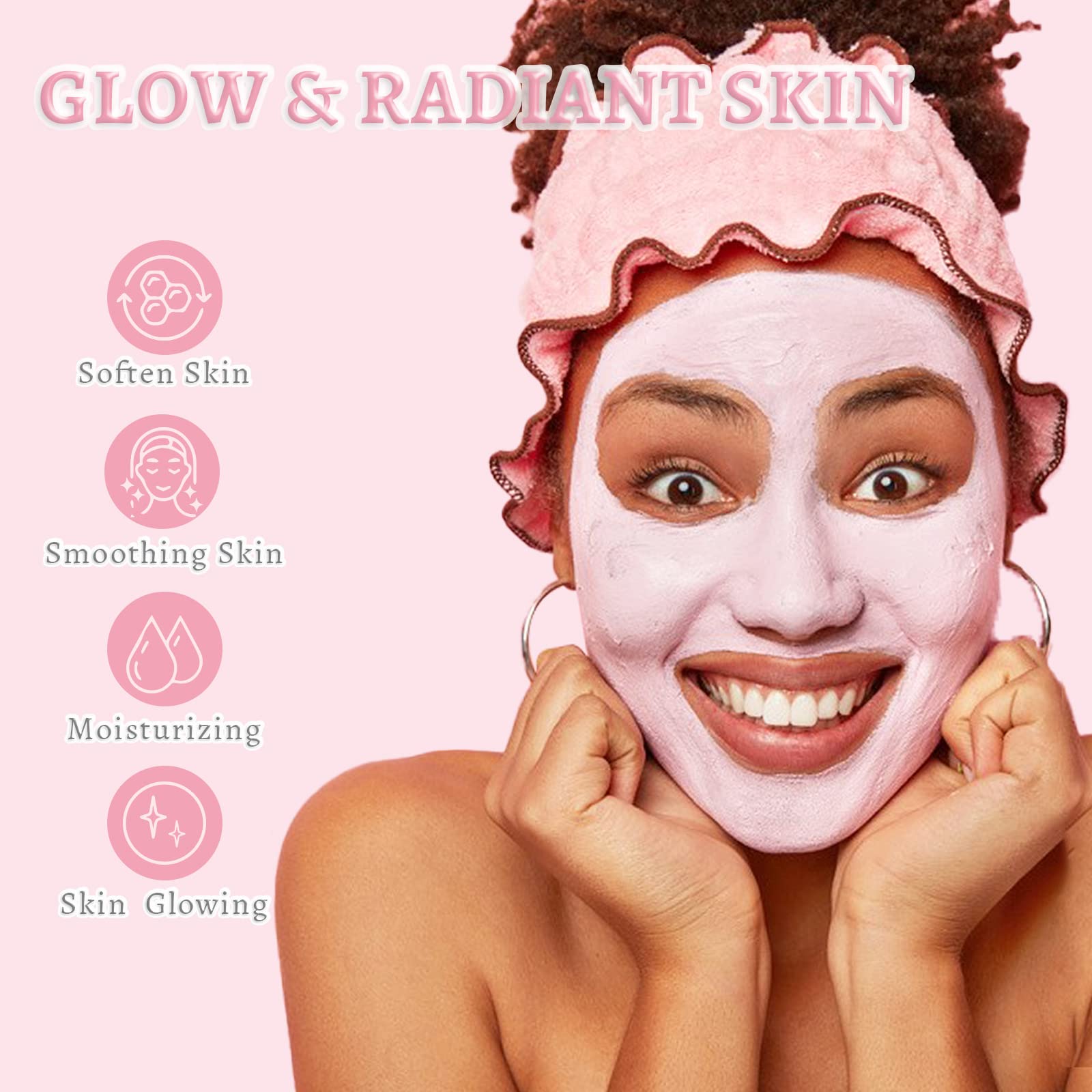 ANAI RUI Rose Mask rose flower extract hydrates and supports radiance.