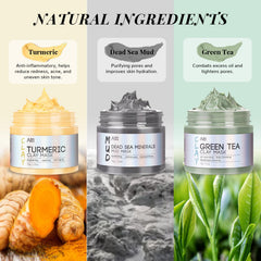 ANAI RUI turmeric clay mask jar glowing with radiant color