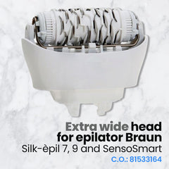 ANAKEL HOME compatible with Silk-épil 7 and 9 for a seamless fit.