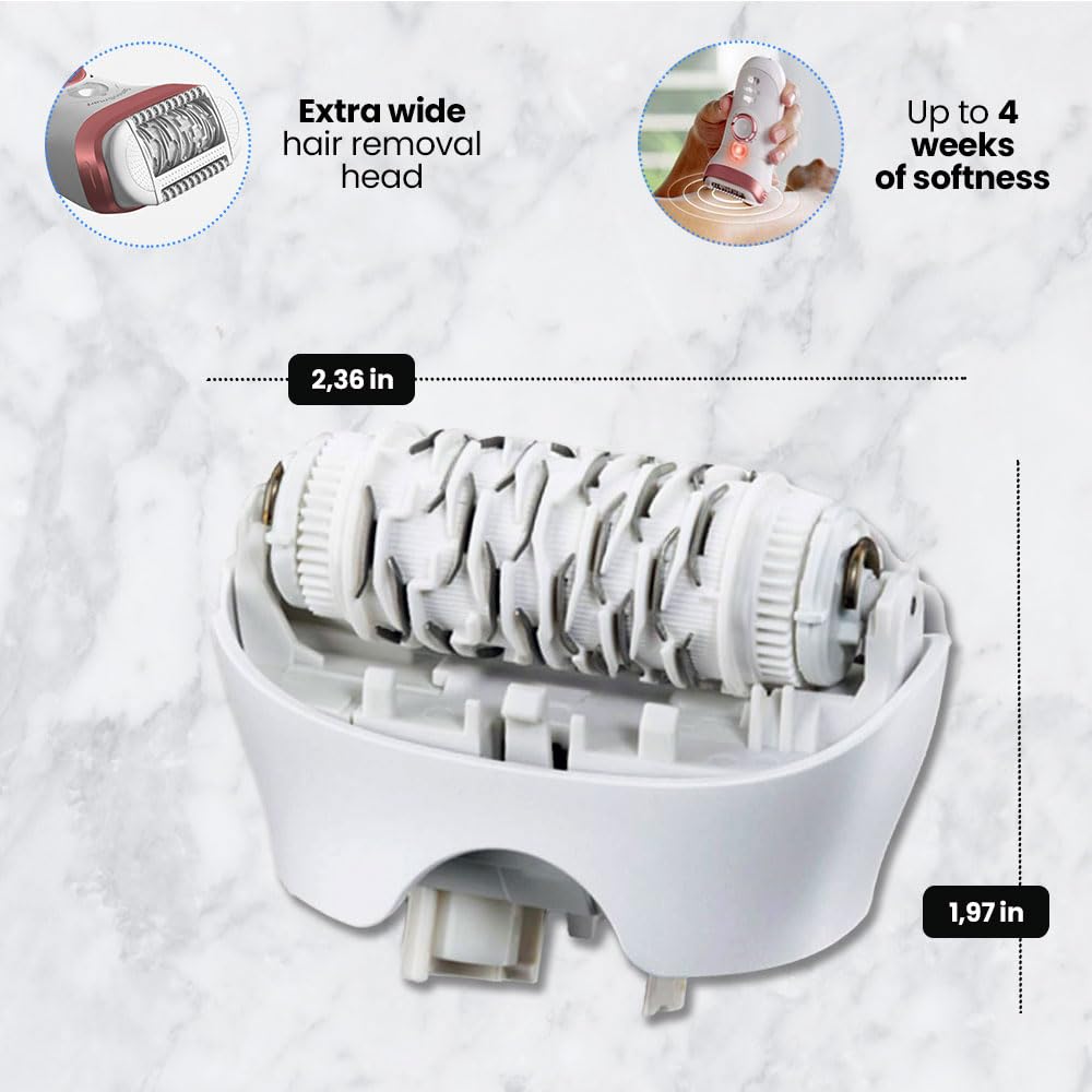 ANAKEL HOME removes the shortest hairs up to 0.5 mm.