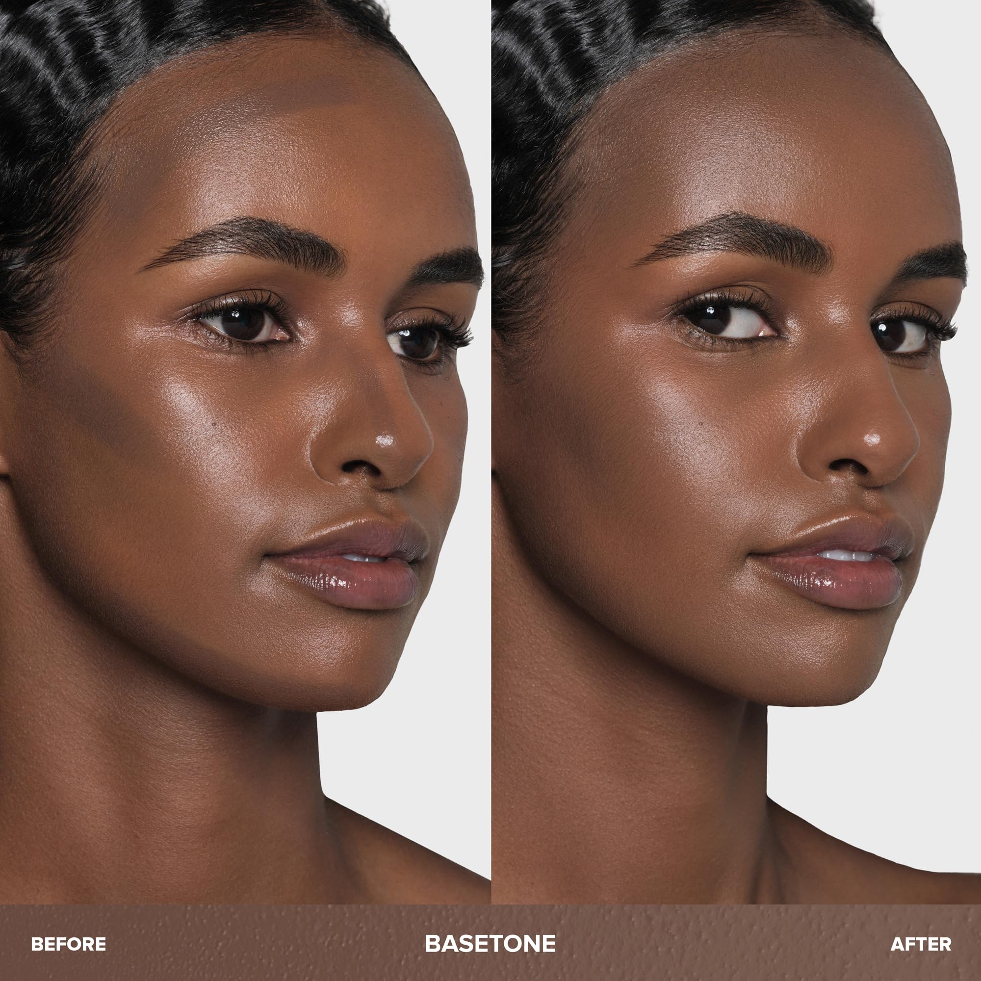 Anastasia Beverly Hills on-skin wear shows non-greasy, second-skin finish.