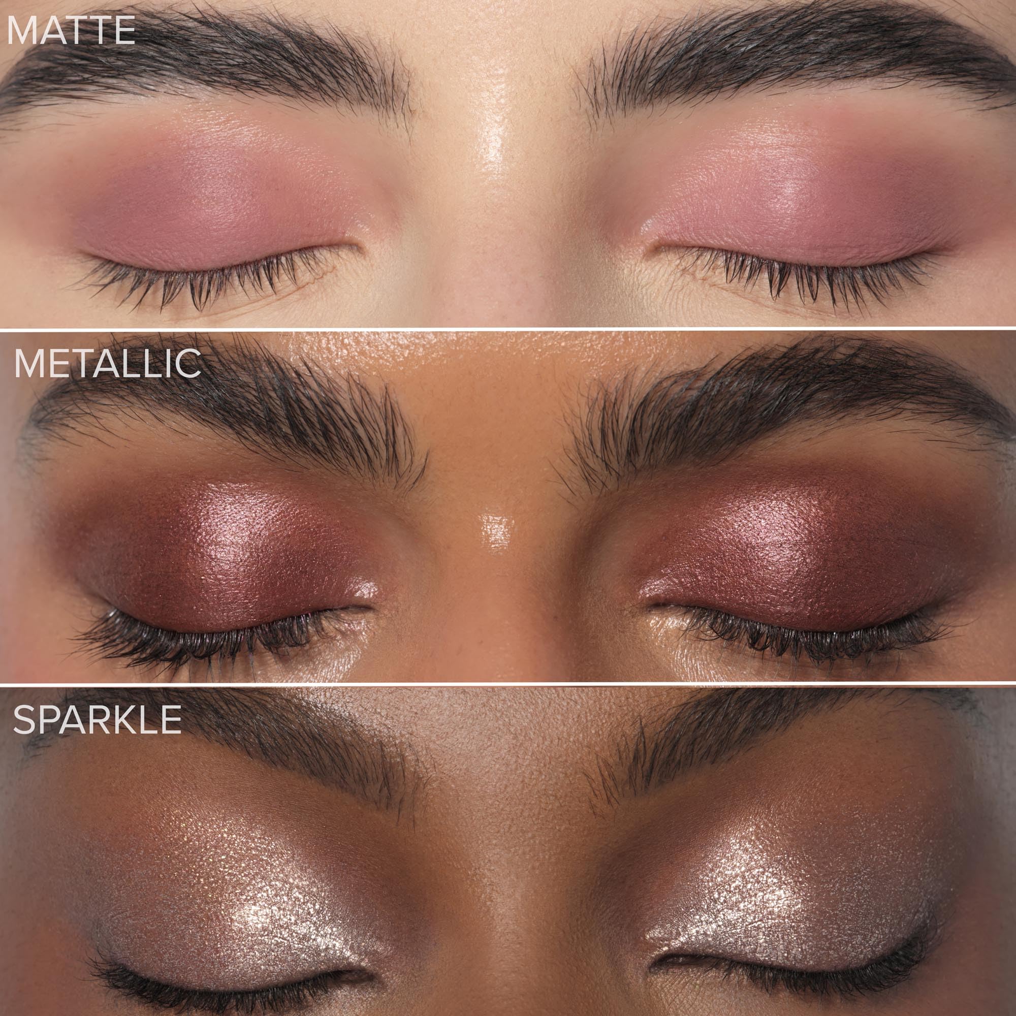User applying GLIDR Shadow Stick Wisteria Glow during quick morning routine.
