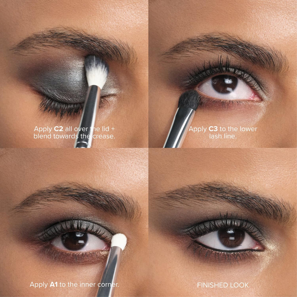 Anastasia Beverly Hills Embers Mini close-up of cream-finish shades
