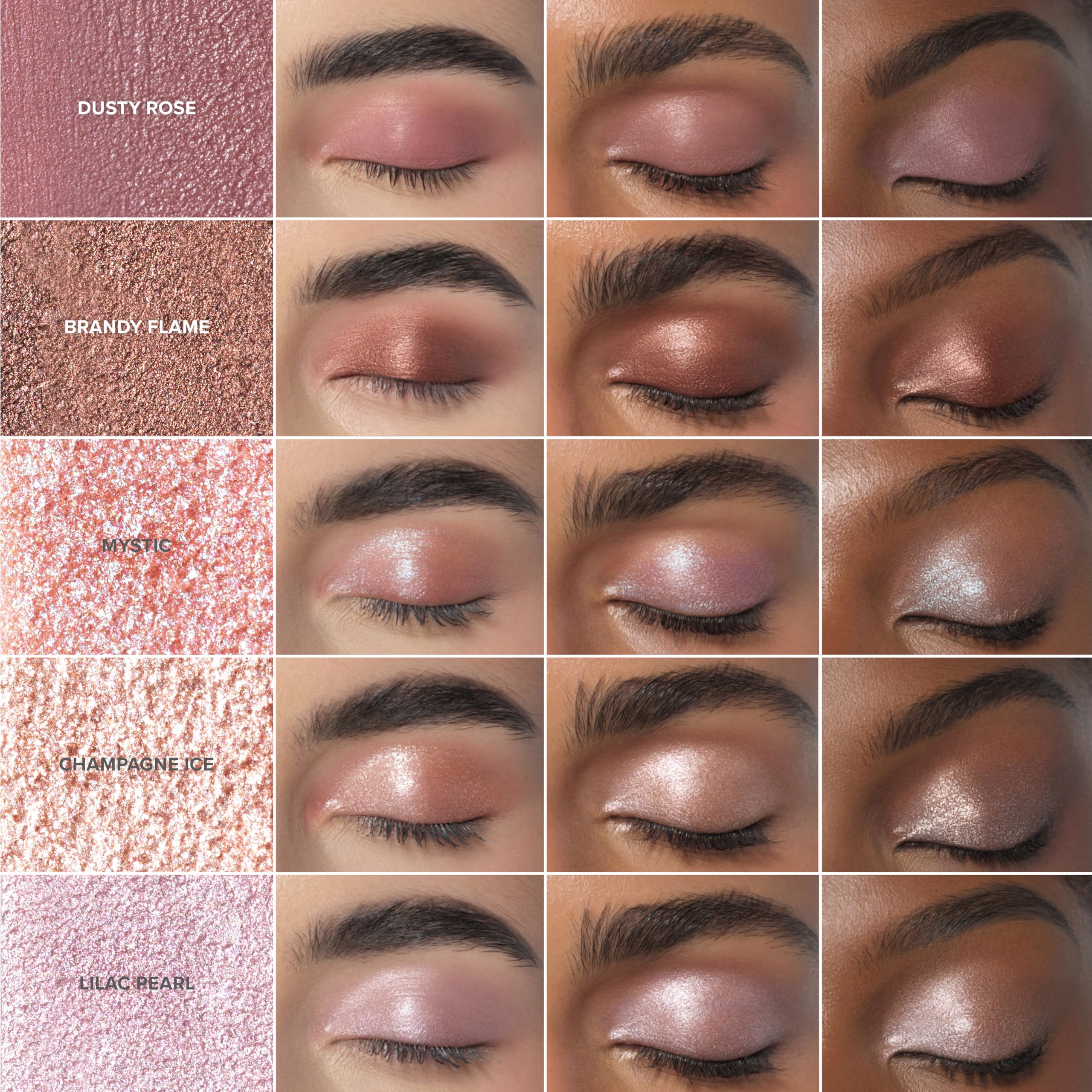 Inner-corner highlight shown for brightening the eye area
