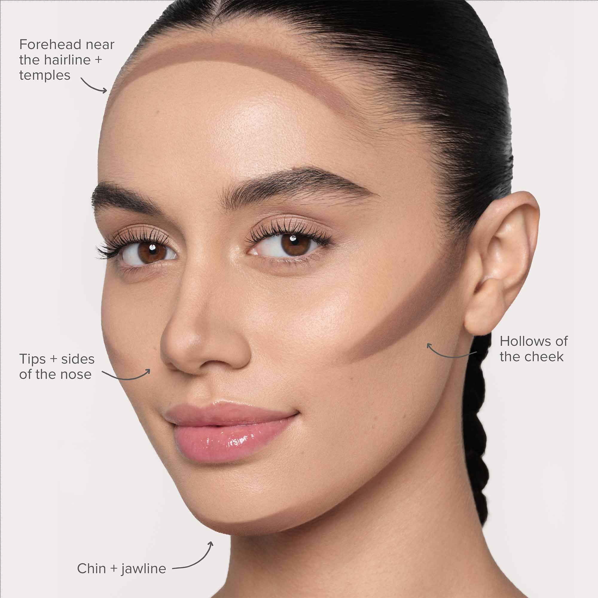 Anastasia Beverly Hills Phantom Shadow used on the nose contour for balanced shading.
