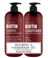 AnatoliaDaphne Biotin Volumizing Shampoo bottle for fuller-looking hair.