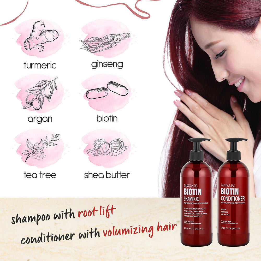 AnatoliaDaphne Biotin Volumizing Shampoo rinse close-up.