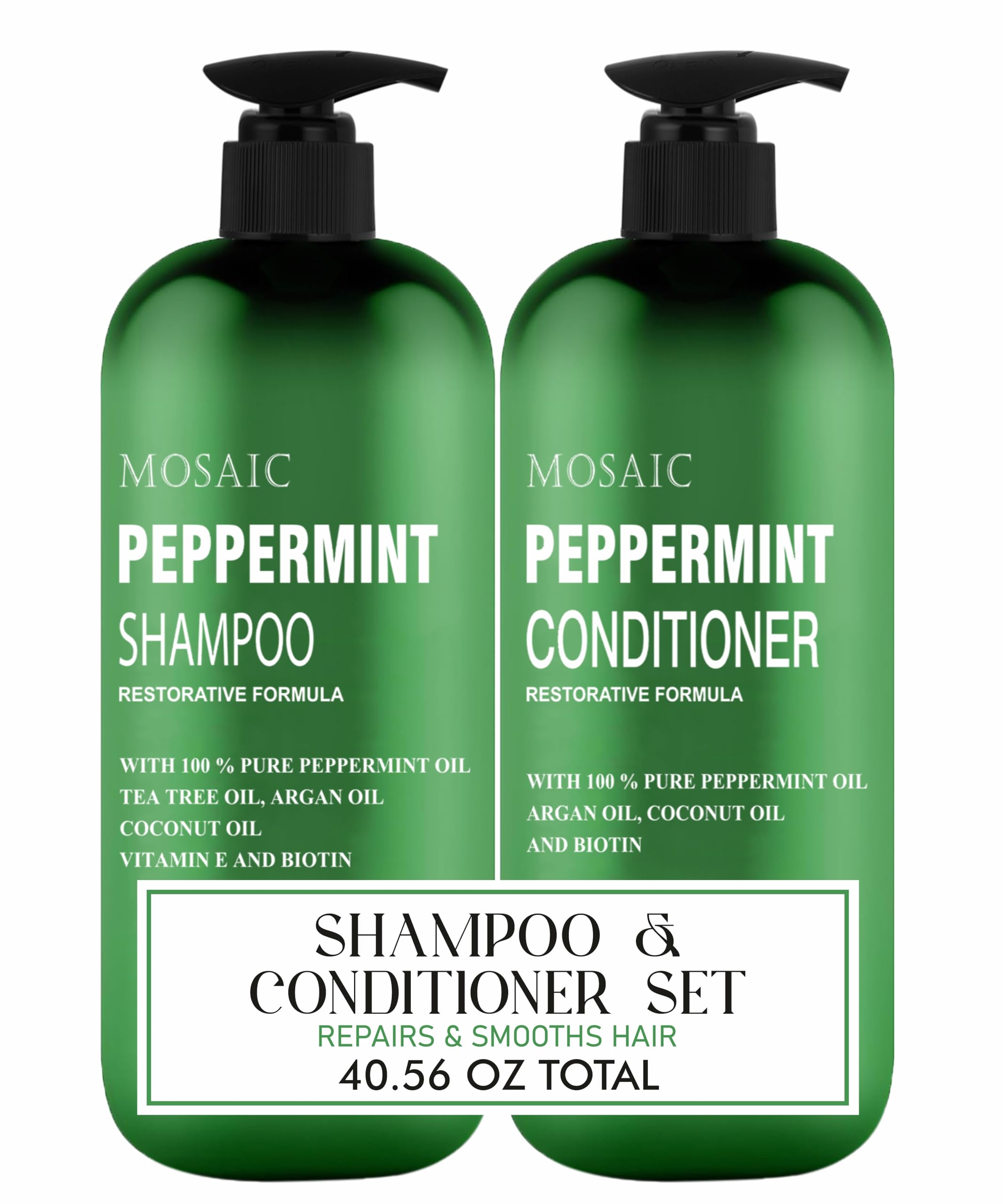 AnatoliaDaphne Peppermint Oil Shampoo bottle for refreshing scalp care