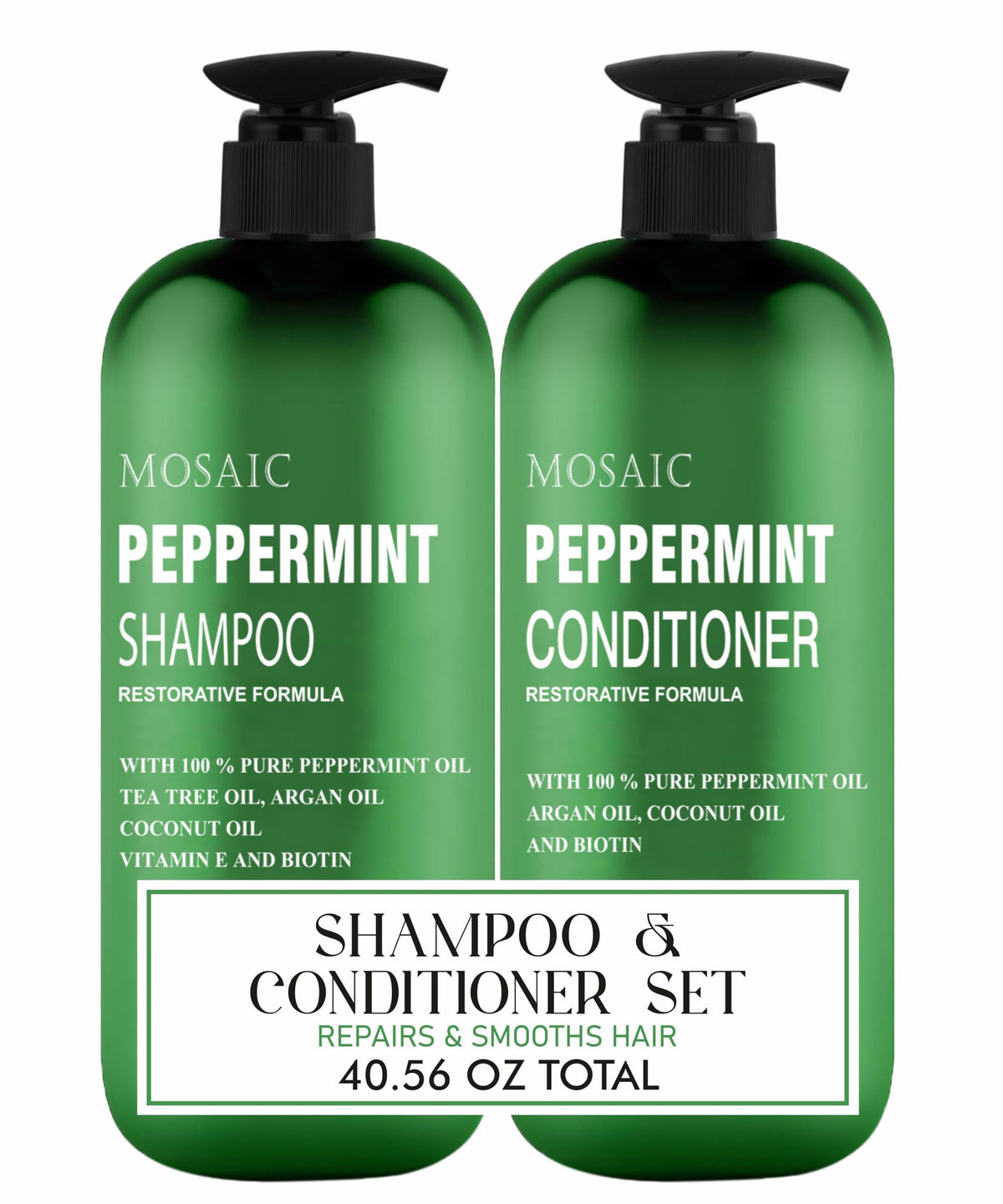 AnatoliaDaphne Peppermint Oil Shampoo bottle for refreshing scalp care